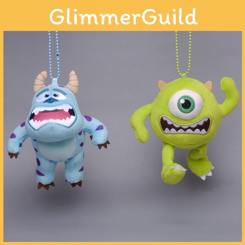 Monsters University Michael Wazowski James P Sullivan Plush Doll Pendant