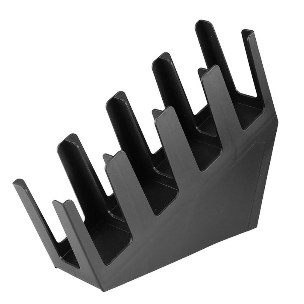 Plastic Disposable Cup Holder 2/4 Grids Counter Paper Cup Stand  for Coffee Milk Tea Shop Bar