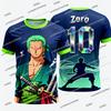 Neues Anime One Piece Luffy Special Edition Fußballtrikot T-Shirt 2025 Kinder Fußball-Spezialtrikot-Set Herren/Damen Sportshirt