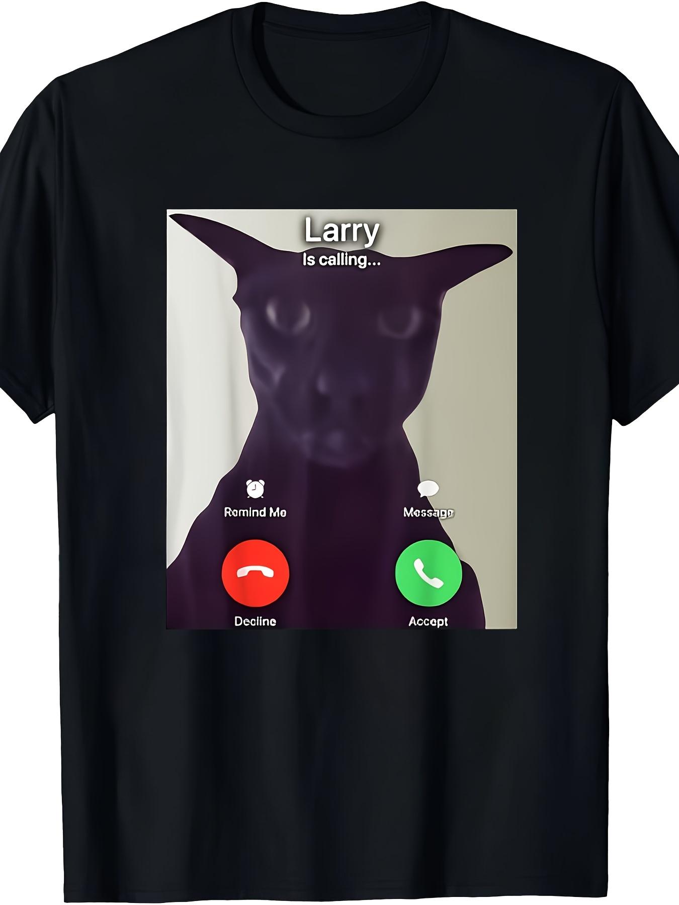 Fun Evil Larry Pattern Men s T-Shirt Boyfriend Funny and Quirky T-Shirt S разноцветный