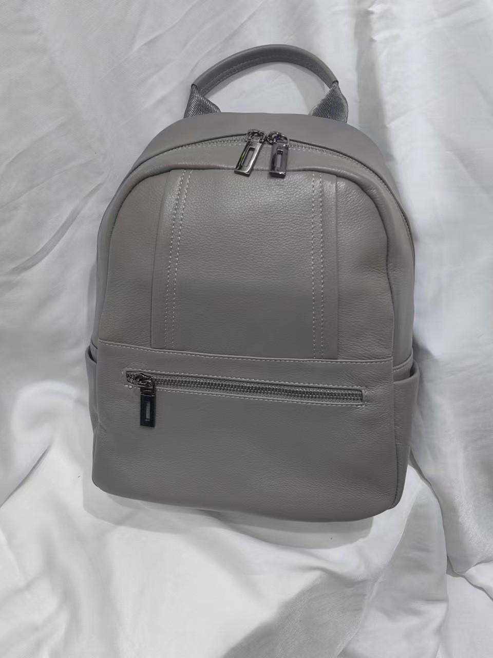 

Рюкзак женский из натуральной коровьей кожи, мягкая кожа, новый универсальный женский кожаный рюкзак 24.5x10.5x31cm