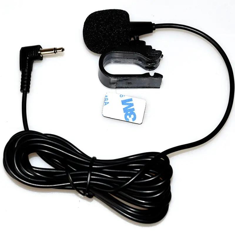 

Car mountedCar Audio Microphone Condenser Microphones For Phones Smartphone PC Car Radio Mikrofon Phone 3.5mm Audio Interface чорний