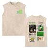 Rapper Bad Bunny Sleeveless Vest Debi Tirar Mas Fotos DTMF World Tour 2026 Tshirt Men Women Fashion Vintage Washed Tank Tops