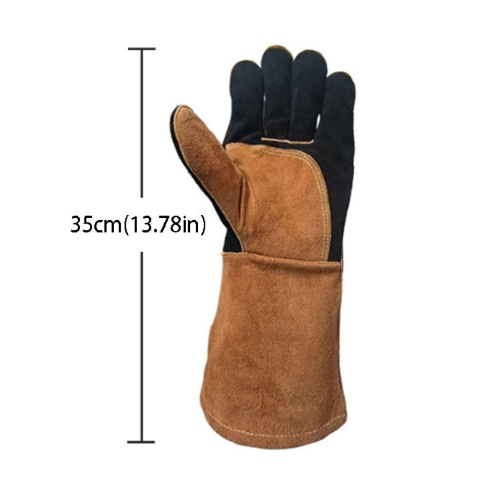 Wear-Resistant Welding Gloves Anti-Splash Insulating Welding Gloves Welding Work