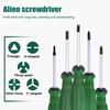 5/7Pcs Special-Shaped Screwdriver Set Triangle/Y-Type/Inner Phillips/U-Type/New Three-Point Ultra-Durable Repair Tools