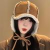 Women's Autumn Winter Earflap Pilot Hat