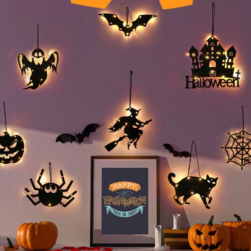 Ghost Lamp Decor Ideal for Halloween Themed Decorations and Horror Parties
