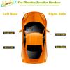 KIMBA For Honda Fit Jazz 2009 2010 2011 2012 2013 Car Door Frame Sealing Strip Waterproof Sealing Strip