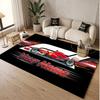 Custom Rug F1 Pattern Print Name Text Soft Non‑Slip Floor Carpet for Home Indoor Decoration
