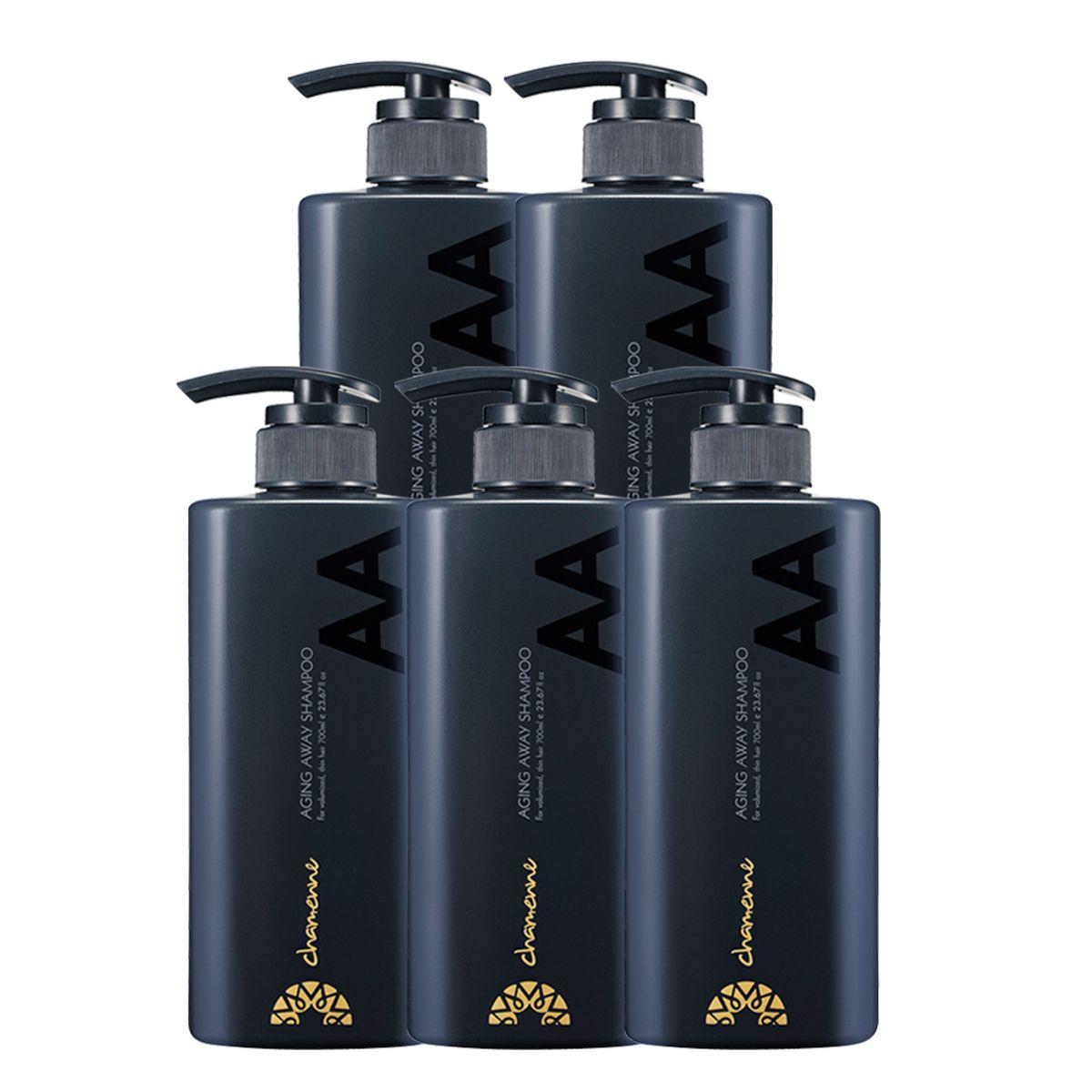 Shamenne AA Shampoo 700ml x 5 (Elastic Fine Hair)