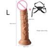 Realistic Simulation Big Dildo with Strap Penis Sex Toy Female Vaginal Anal Masturbator Dick With Suction Cup for Women Massage
