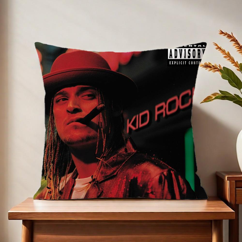 Kid Rock Singer cushion cover For Pillow Printing Sofa Decoration Home Car Room Coffee Shop Office Nordic Simplicity