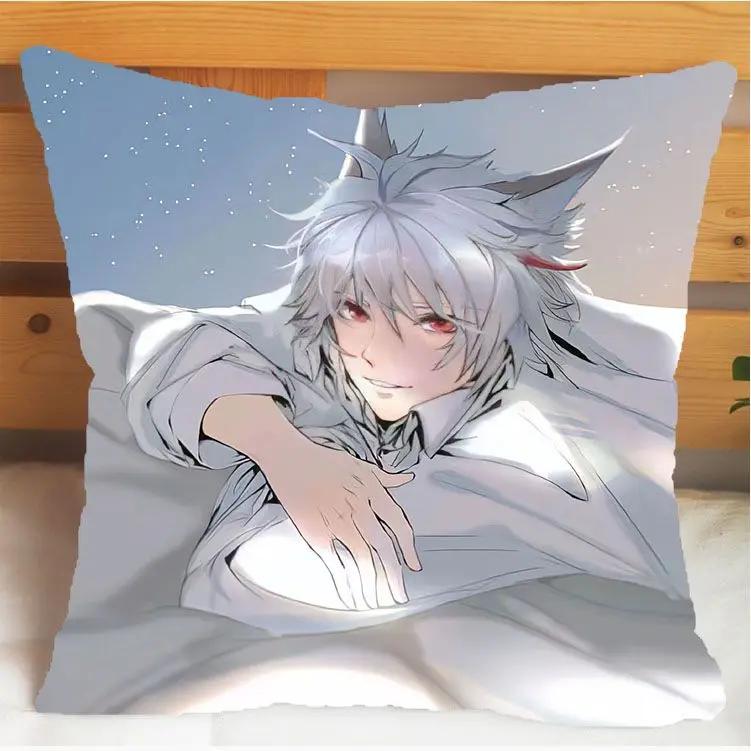 Arena of Valor Honor of Kings Bai Li Xuan Ce Pillow and Pillowcase Cushion Cover Double Sided Print Plush Throw Pillows 40x40cm