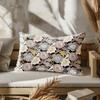 Home Decor Floral Pattern Pillowcase Suitable for Sofa Bedroom Car Pillowcase Cushion Rectangular Cushion
