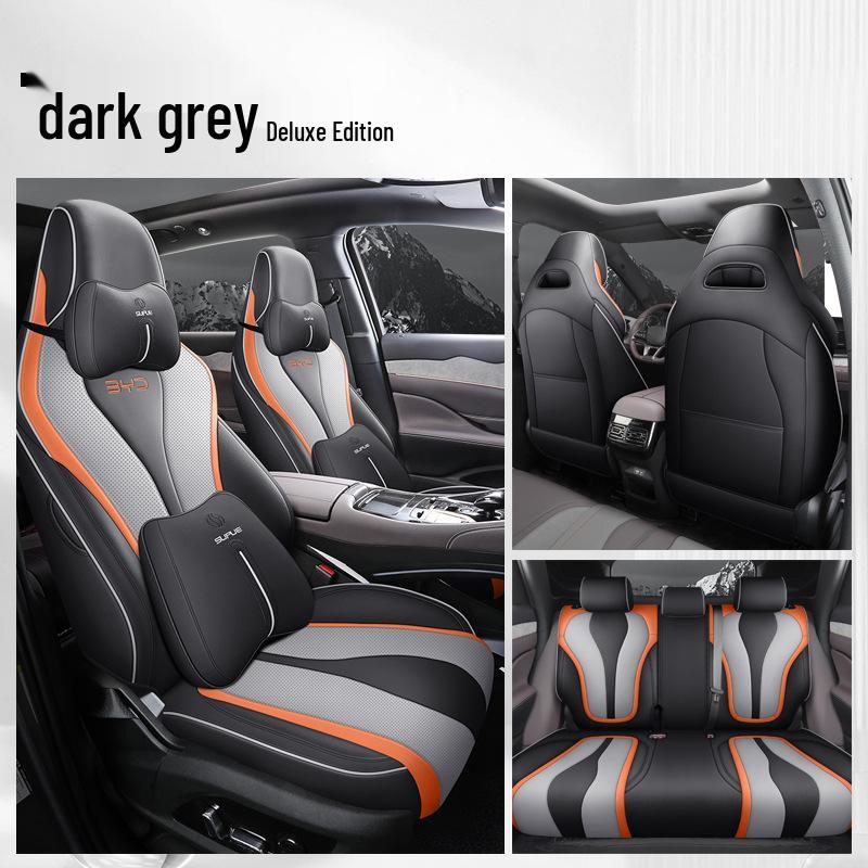DJGY All-Season Sports Leather Seat Cover for BYD Frigate 07