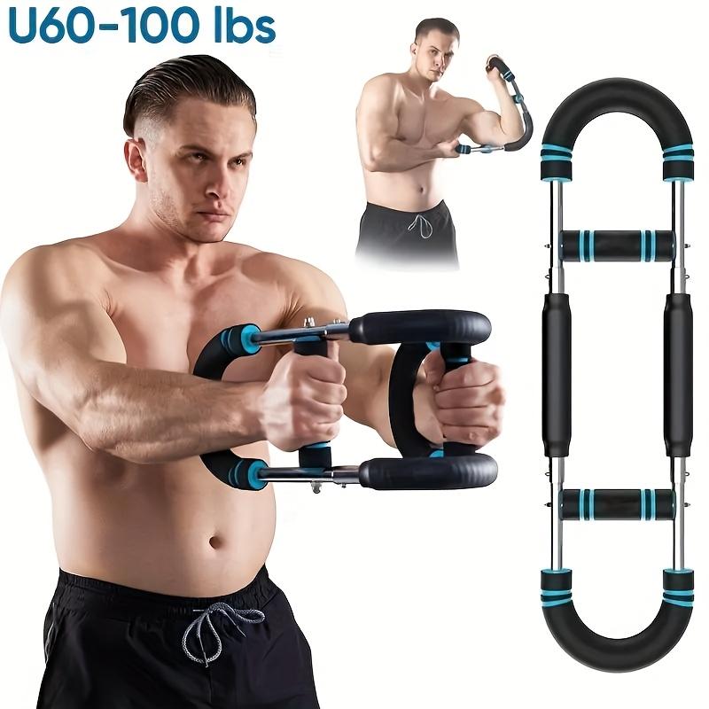 

Adjustable U-Shaped Arm Trainer-Heavy Duty Resistance System,Dual-Adjustable Strength Training Equipment,Gym Fitness Equipment,Portable Muscle Builder 88.18 LB