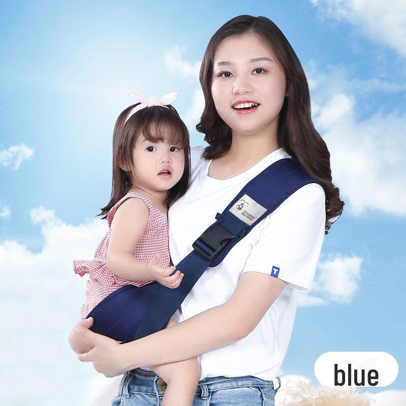 Foldable Baby Waist Stool: Lightweight, Breathable, Single-Shoulder Strap for On-the-Go