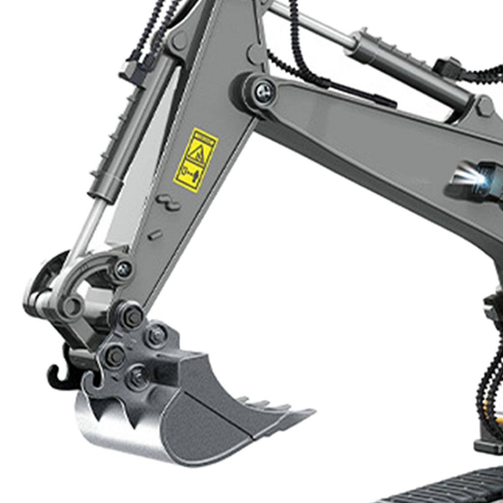 Bulldozer Digger Dumper Truck Remote Control Playset Heavy for Boys Kids