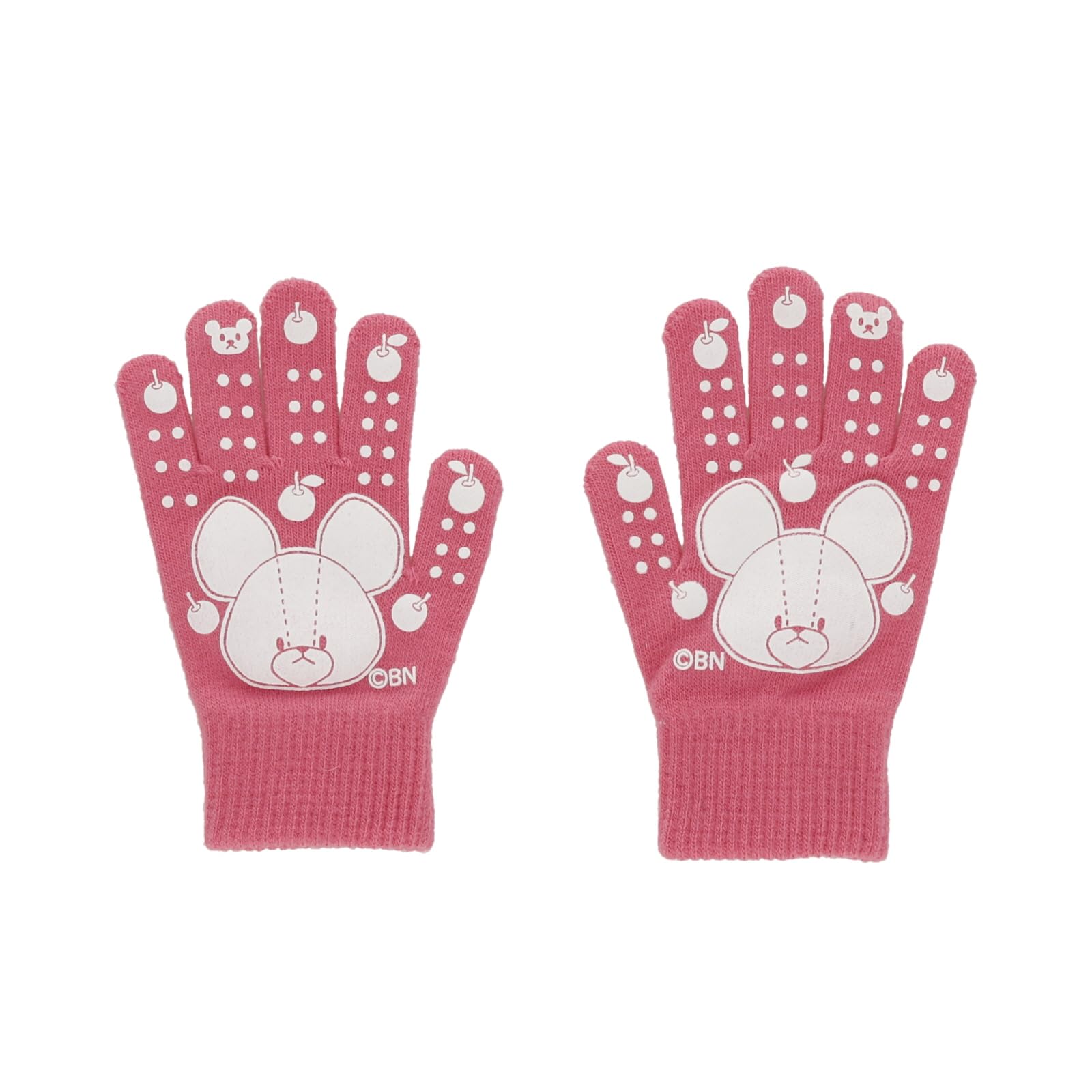 

Marushin Work Apple and School 4335026600 Gloves, The Bears School Face, Preschool/Kindergarten/Elementary Supplies, Girls ,