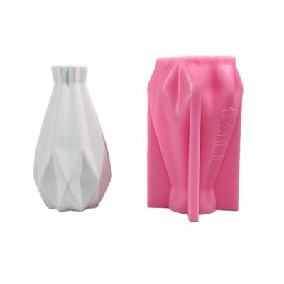 High Temperature Resistant Silicone Mold for Nordic Style Flower Vase Makeup Brush Holder Mold Wedding Decoration Mold