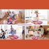 Dance Mat, Electronic Music Mat with 5 Game Modes Musical Playmat, Adjustable Volume Dance Pad with LED Lights for Kids Ages 3 4 5 6 7 8 9 10+