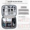 Large Capacity Travel USB Gadget Cable Bag Headphone Storage Box Data Cable Storage Bag Hard Disk Charger Power Bank Organizer
