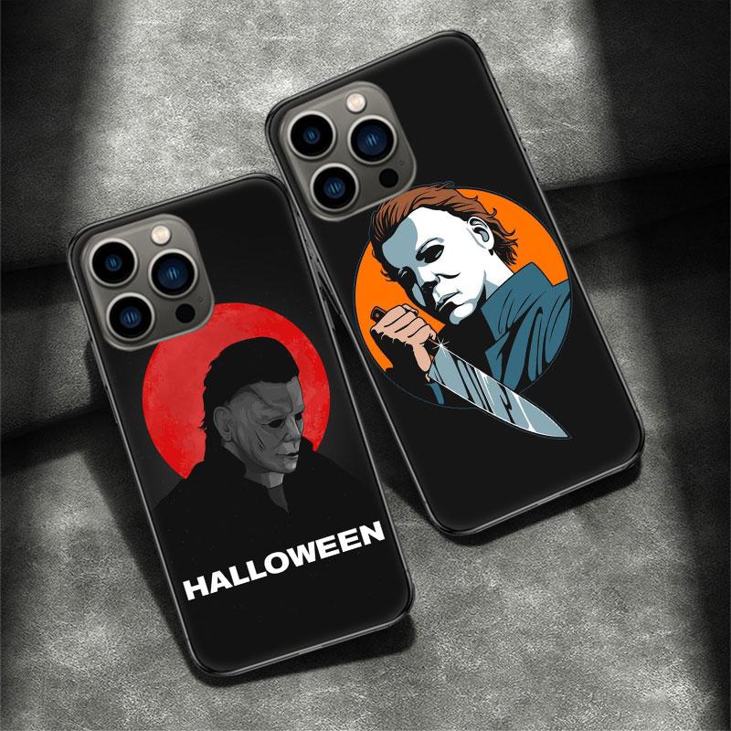 Halloween The Curse Of Michael Myers Horror Movie Phone Case For Apple Iphone 16 15 Plus Soft 13 12 Mini Cover 11 14 Pro Max Cap