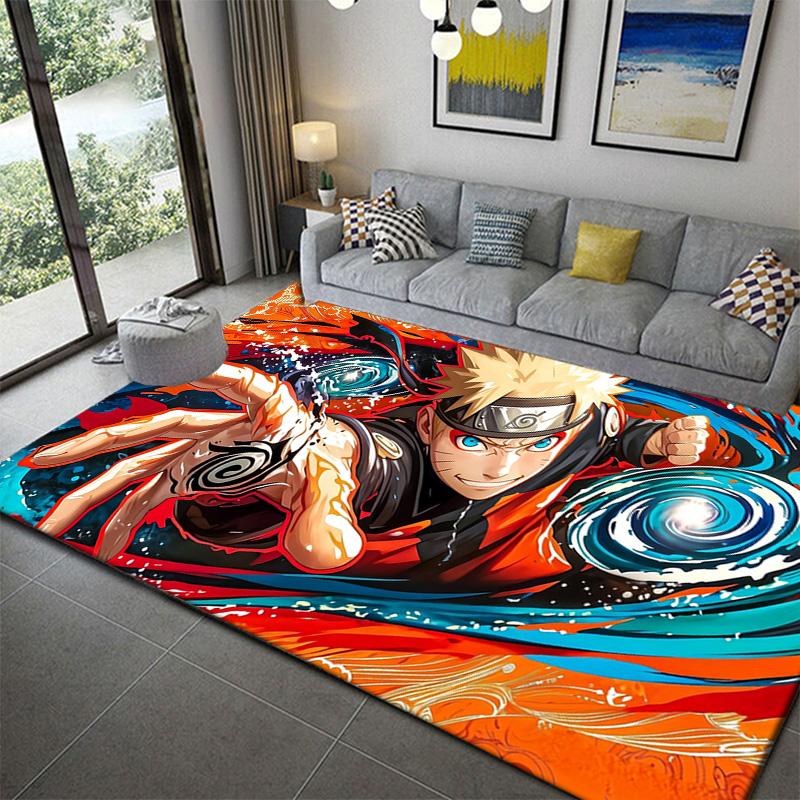 Naruto Indoor Carpet Rug for Living Room Bedroom Home Sofa Decoration,Kids Play Non-slip Floor Mat