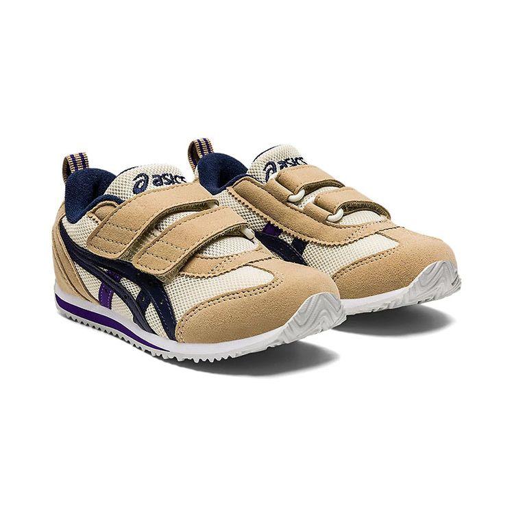 Asics Idaho Mini 4 Comfortable Versatile Low-Top Kids Running Shoes Kids Running Shoes Brown Blue 1144A236-200