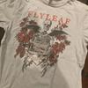 Flyleaf Band Tour 2007 Skull 1 Sided T Shirt Full Size S-5XL Unisex T-Shirt