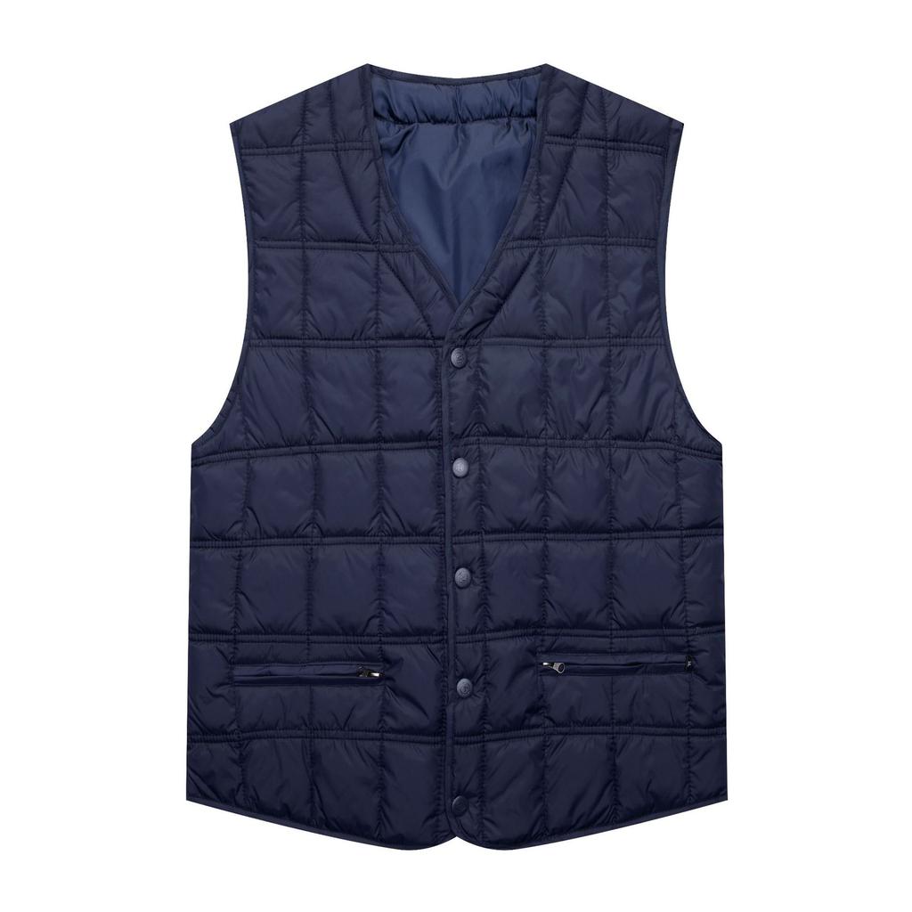 Duck Down Sleeveless Jacket for Men Winter Windbreaker Parka Warm Thick Vest Male Casual Outerwear Snow Waistcoat with Pockets