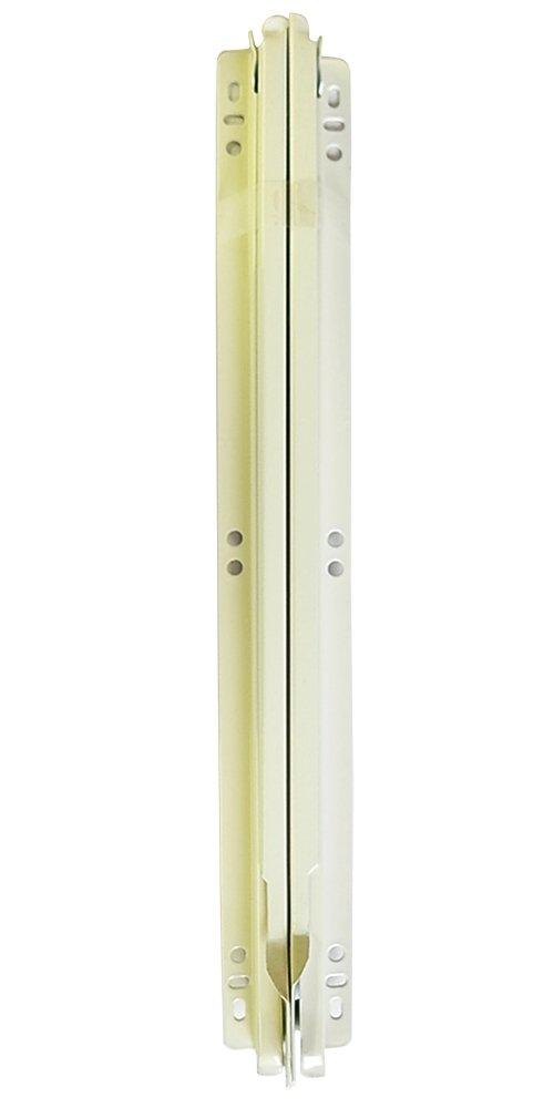 Waki Sangyo Slide Rail Bottom Roller Rail 350mm 2 Pieces WS3835 (Pair)