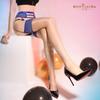 Aurora Temptation Hollow Mesh Suspender One-piece Stockings Glossy Sexy Suspender Pantyhose Thin Style 8310