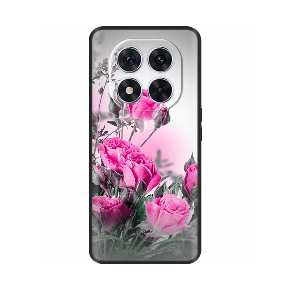 For POCO X7 Phone Case For Xiaomi Poco X7 Pocox7 5G 24095PCADG Shockproof Protective Shell Back Cases Ultra Black Silicone Cover