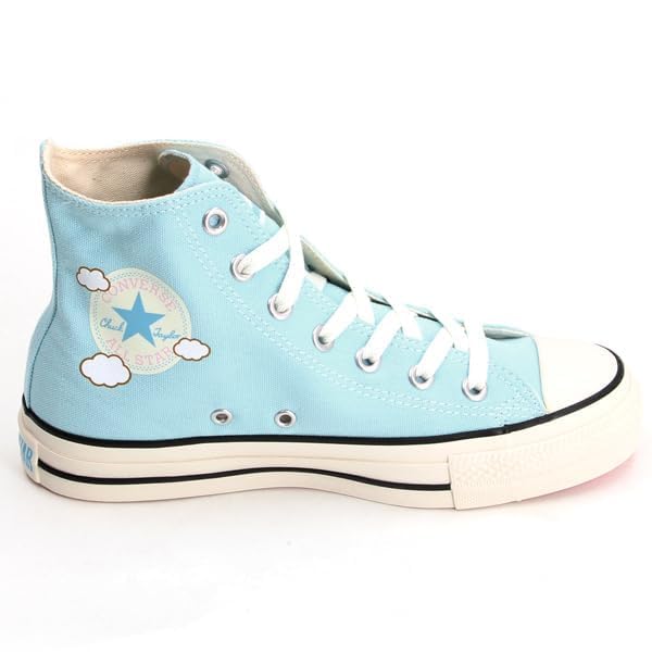 Converse All Star Cinnamoroll HI Light Size Cm (R) Sneakers, Blue, 25.0