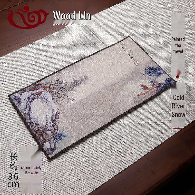 Zen Absorbent Gongfu Tea Towel