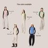 Women's Seamless Color Block Raglan Merino Wool & Tencel Long Sleeve Sport Shirt
