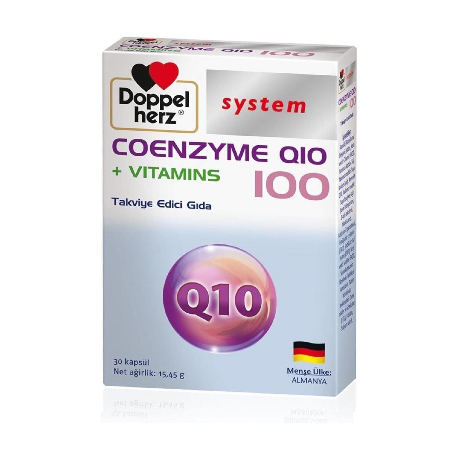 

Coenzyme Q10 Vitamins 100 Mg 30 Capsules