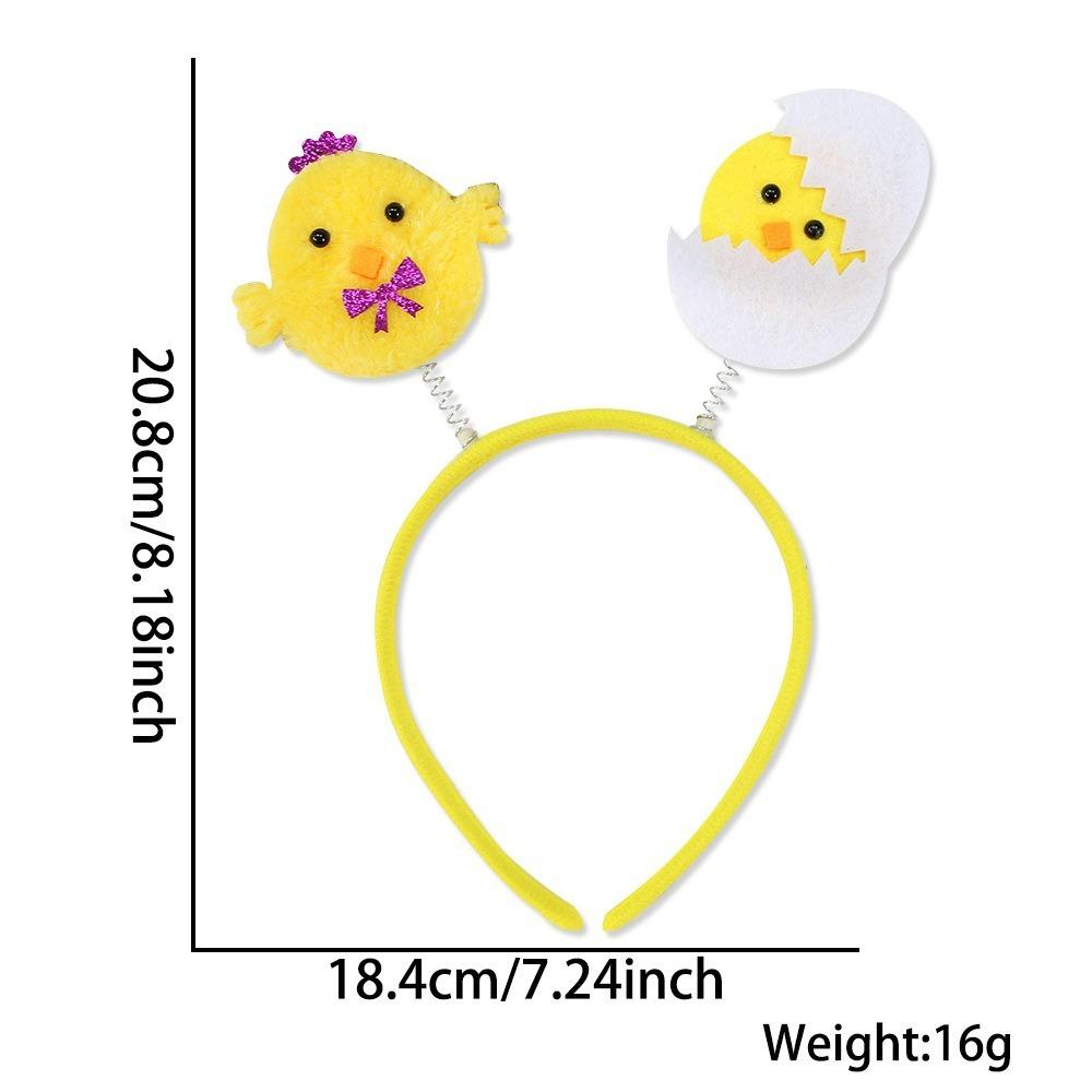 Cute Easter Headband Cartoon Easter Headdress  Holiday Decorations