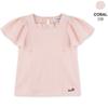 [lilipuri] Frill Wings T shirT  Coral 