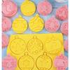 Weihnachtsplätzchenform-Set Kreative Backwerkzeuge Feiertags-Ausstecher Zuckerplätzchen-Former DIY Küchenzubehör zum Backen