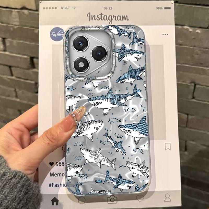 Summer Seashell Starfish Girls Case For Honor 400 Pro X9c Magic7 Magic6 200 Lite Smart X9a X8a X8b X8c X7c Water Texture Cover