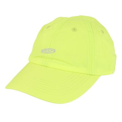 KEEN Logo Nylon Bangee Cap In Birch Citronelle/Silver