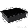 Rectangular Plastic Storage Basin Set