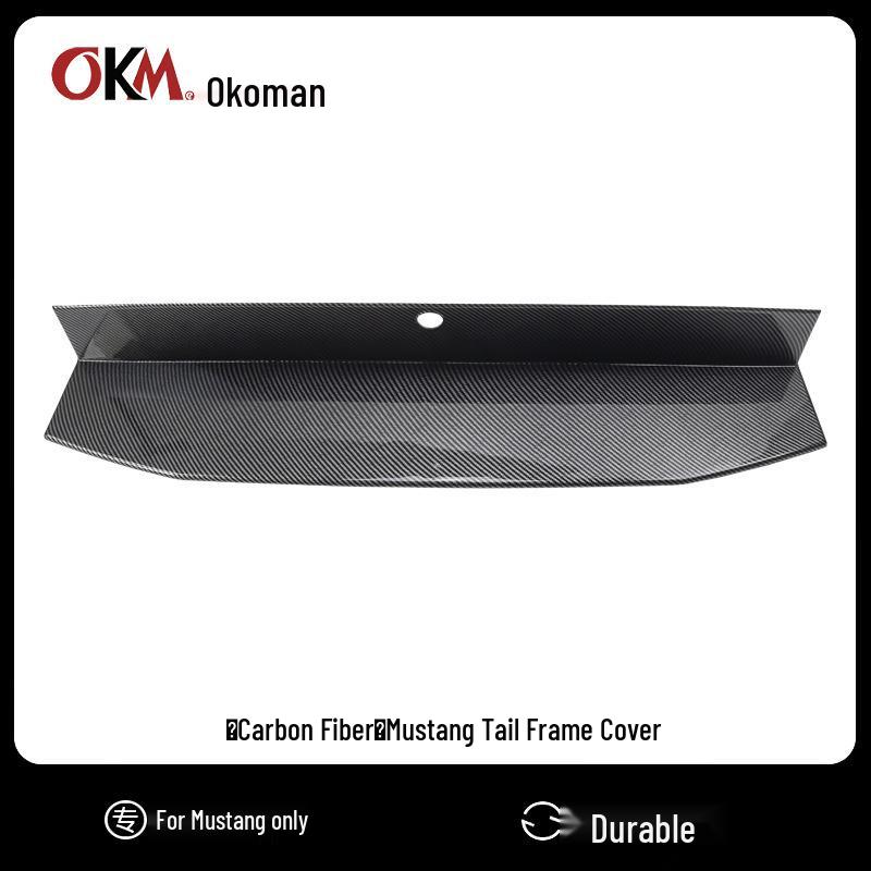

Декоративная накладка-наклейка на задний багажник Ford Mustang Glossy Black [with GT/Mustang Adhesive]