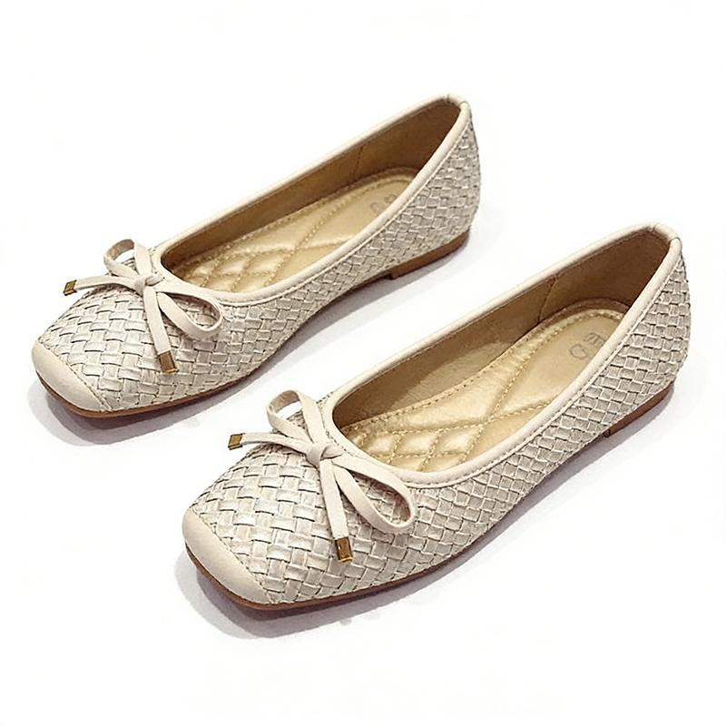 Fashion Ballerina Flats for Women Boat Shoes Women Flats Elegant Office Ladies Shoes Soft Comfortable Big Size 41