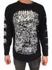 3D Printed Men's and Women's T-Shirts New Legend Band Sick Angel "Crazy Altar" Album Cover Retro Street Long Sleeve Top Harajuku