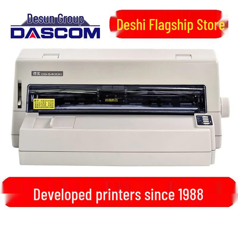 Dascom DS-5400H 24-Pin Dot Matrix Printer CN plug (adapter included)