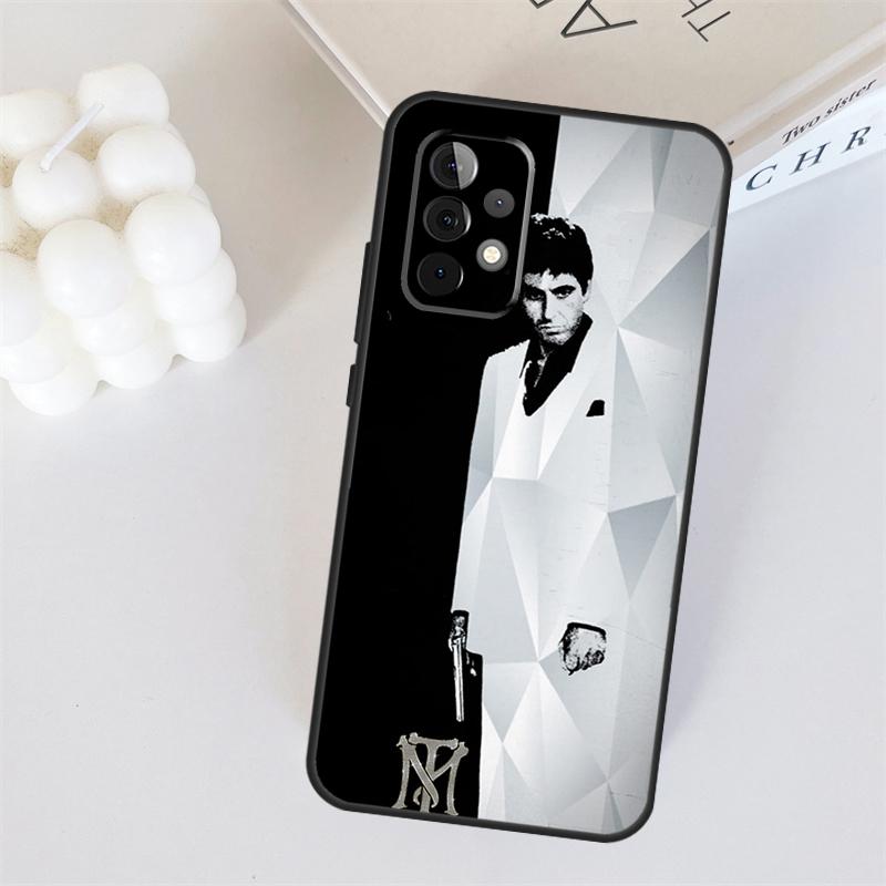 Scarface 1983 Movie For Samsung Galaxy A53 A33 A55 A35 A15 A22 A32 A52 A54 A34 A14 A56 A36 A26 A16 A05 A06 Case