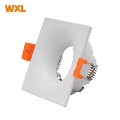 Hot Sale 2025LED Module MR16 Anti-glare Led Spotlight Fixture Aluminum Round Square Gu10 Embedded Led Downlight Frame